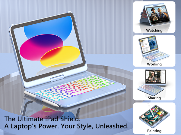 ipad 11th generation case with keyboard