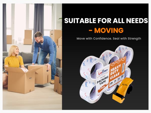 lebao packing tape dispenser heavy duty