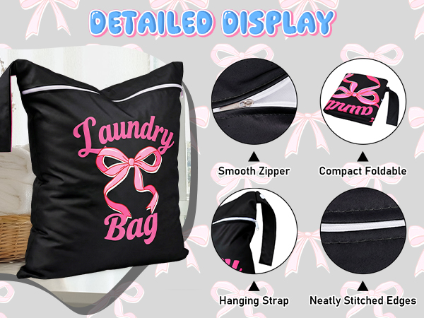 Bow Laundry Bag