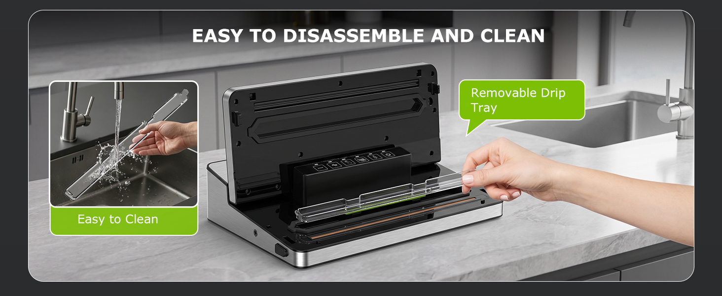 Bonsenkitchen Vacuum Sealer Machine
