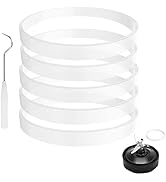 5 Pack Rubber Gaskets Replacement Seal White Ring for Nutri Ninja Blender Replacement for Ninja A...