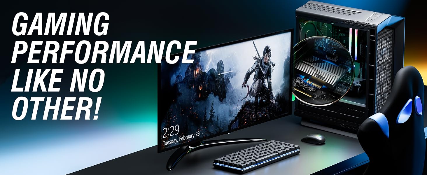 Gaming setup - gaming performance like no other