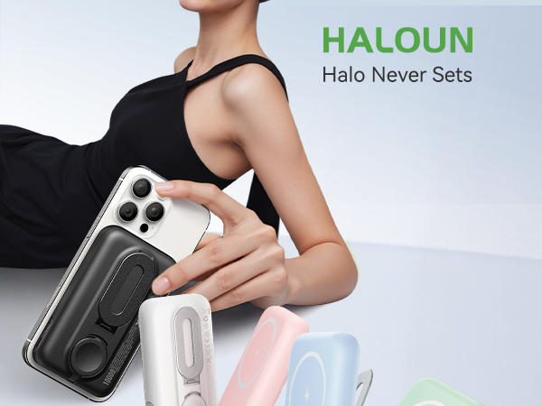 HALOUN MAGNETIC PORTABLE CHARGER-1m