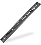 LEFTFOTO 400mm Lengthened Quick Release Double Dovetail Slide Rail Universal QR Plate, with ARRI ...
