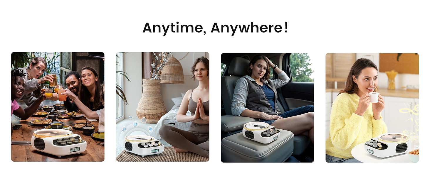 cd player with speakers