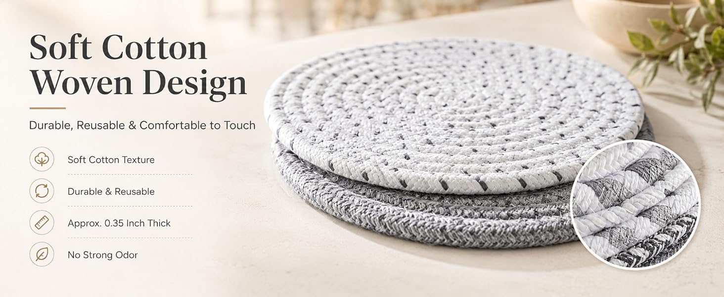 trivet mats for hot pots and pans trivet mats for hot dishes table hot pads heat resistant trivets