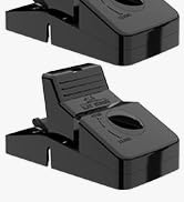 Pest Control Rat Traps, Professional Multi Captsure Set of 6 Large Snap Trap, Solutions for Indoo...