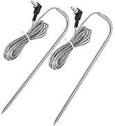2-Pack Temp Meat Probe Replacement for Pit Boss Pellet Grills and Smokers, 3.5 mm Plug Thermomete...