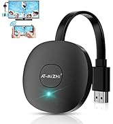 AT-Mizhi 4K/5G Wireless HDMI Display Dongle Adapter - Wireless Display Adapter Stream Video/Audio...