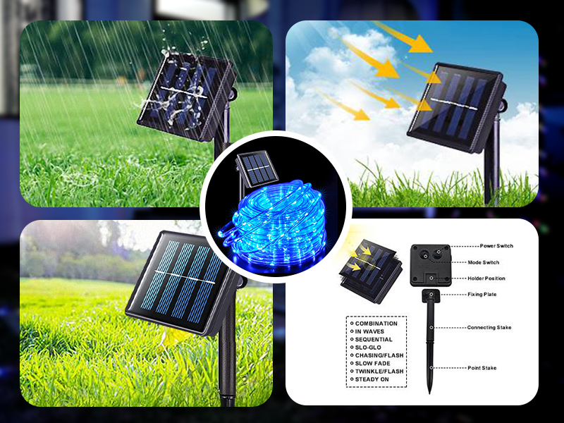 solar rope lights