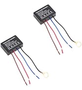 2Pcs Touch Lamp Control Module, Touch Lamp Sensor Replacement Kit, Lamp Touch Dimmer Switch 3 Way...