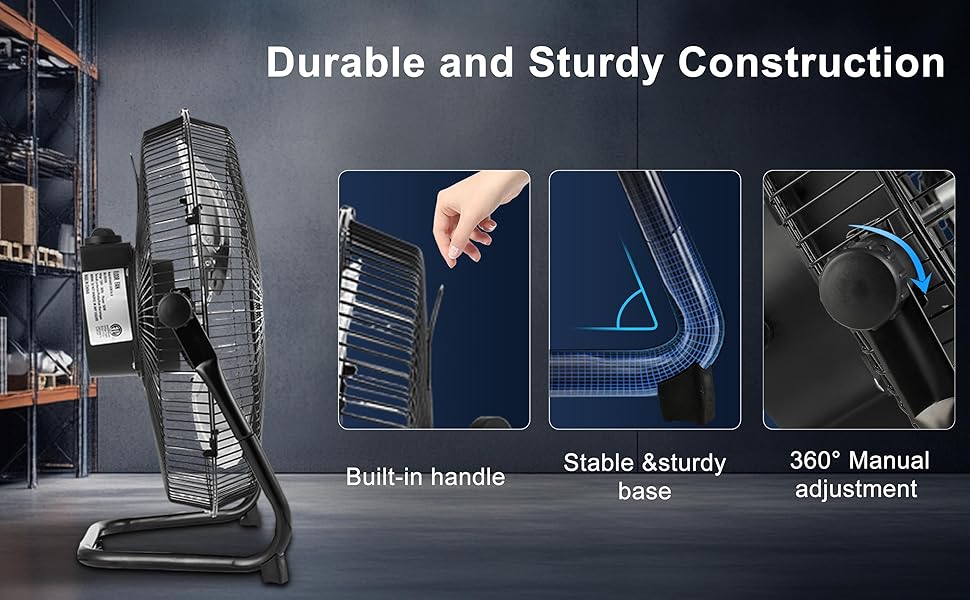 High-Velocity Fan,Commercial Grade