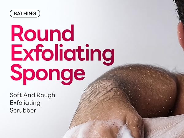 exfoliating body scrubber