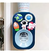 Automatic Kid Toothpaste Dispenser for Shower,Toothpaste Squeezer for Kids & Family, is Wall Moun...