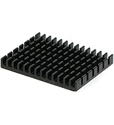 Easycargo 4pcs 40mm Heatsink 40x30x5mm + pre Applied 8810 Thermal Conductive Tape, Cooling Alumin...
