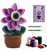 kgxulr Crochet Kit, Big-Eyed Knitting Kit for Beginner, Crochet Starter Kit for Complete Beginner...