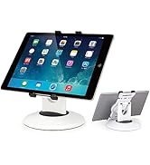 EHO iPad Stand, 360° Rotating Commercial Tablet Stand, Retail Kiosk, 6-13.5" Adapter Universal Ta...