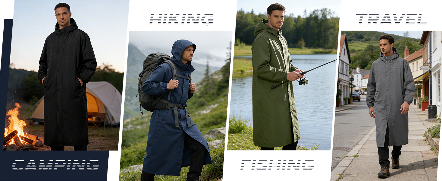 mens rain jacket