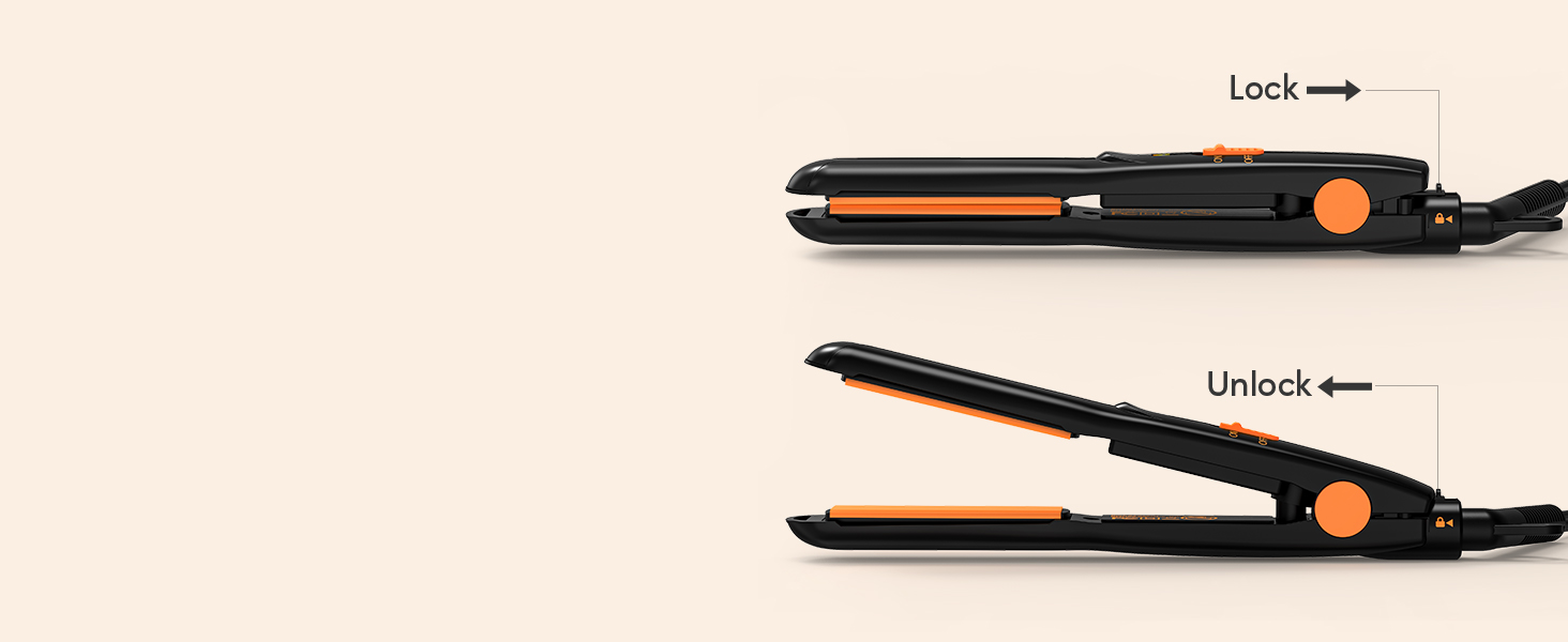 small flat iron for short hair