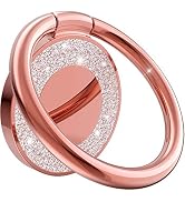 Cell Phone Ring Holder Finger Ring Grip Kickstand, Compatible with All Smartphone/Phone Cases - R...