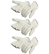 J. J. Keller & Associates, Inc. SAFEGEAR 3-pk. Cowhide Leather Work Gloves with Keystone Thumb