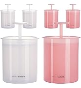 6pcs Foam Maker for Face Wash, Facial Foam Cup Whip Bubble Maker Marshmallow Whip Maker Skin Care...