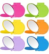 Jetec 12 Pieces Compact Mirrors Bulk Gifts Mini Vintage Pocket Mirrors for Purse Small Portable F...