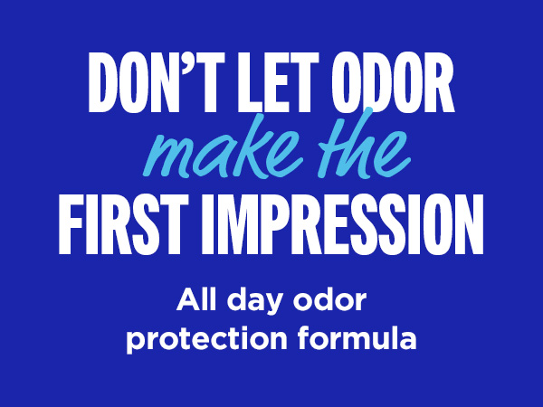 All day odor protection