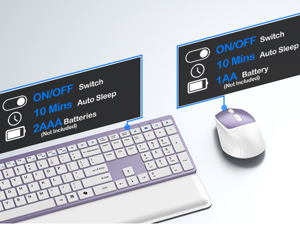 wireless keyboard and mouse combo