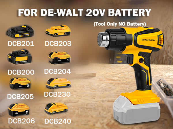 dewalt cordless heat gun