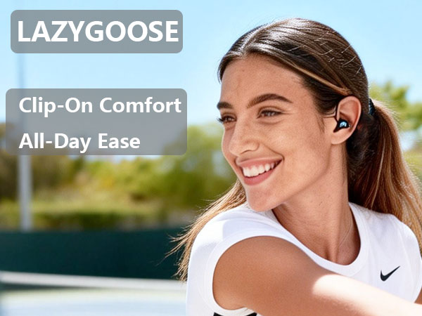 Open Ear Clip on Earbuds