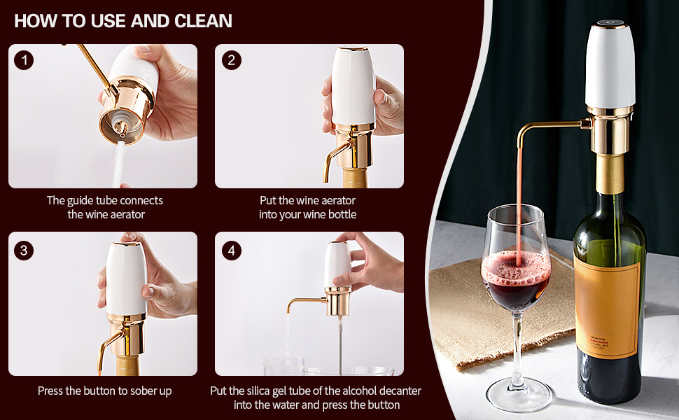 electric wine aerator pourer