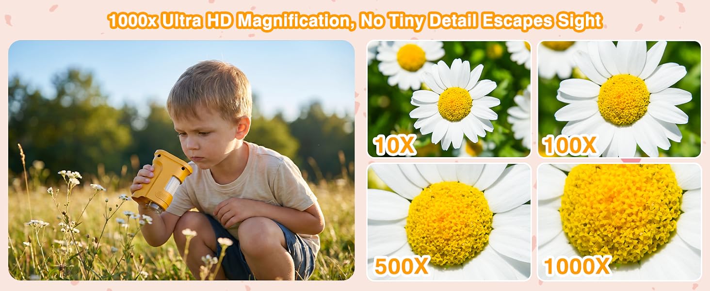 kids microscope handheld