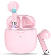 Wireless Earbud, Bluetooth 5.3 Headphones in Ear with Noise Cancelling Mic, Earbud Stereo Bass, I...