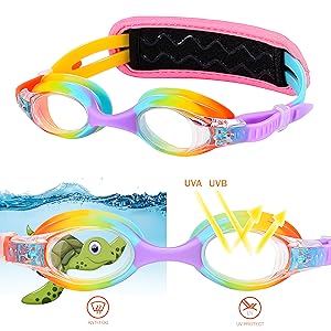 Kids Swim Goggles, Goggles for Kids, Swimming Goggles
