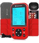 TENS Unit Muscle Stimulator Pro for Back Pain Relief, Shoulder Recovery and Physical Therapy, Ele...