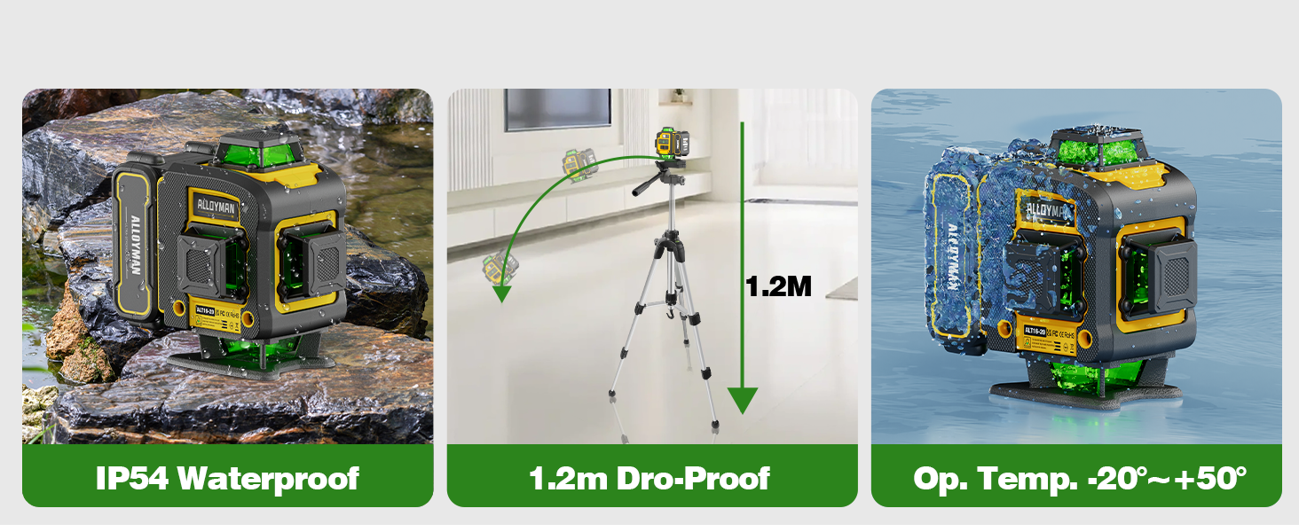 laser level with tripod self leveling