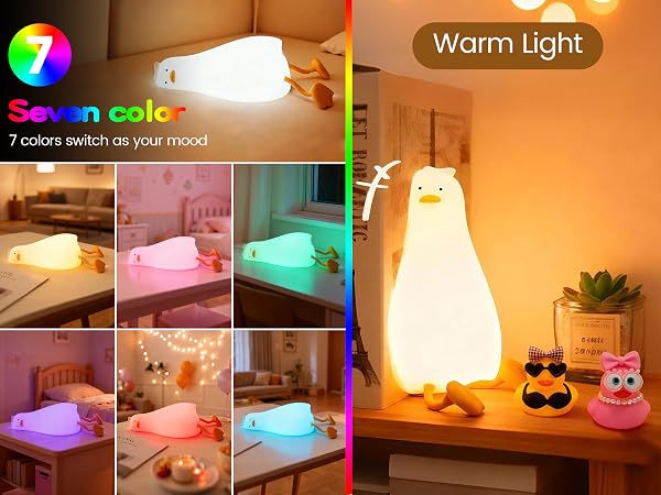 duck night light