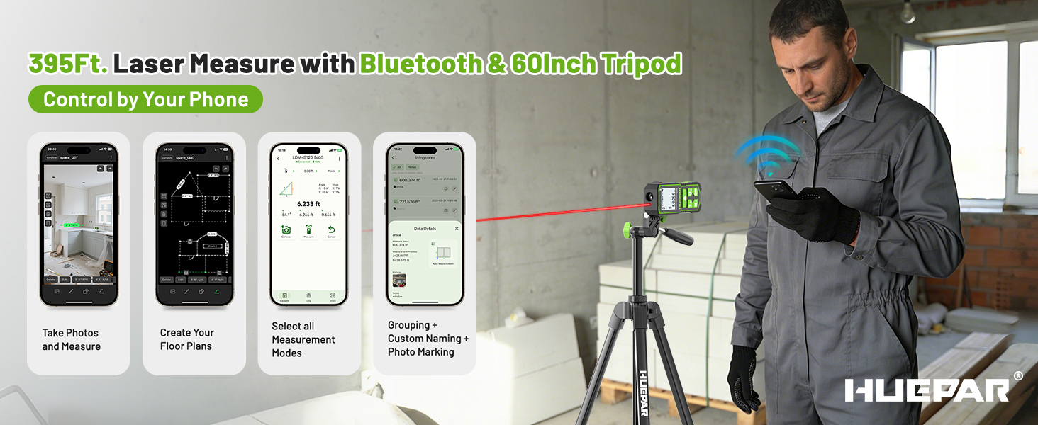 laser measuring tool