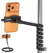 ZMHH Flexible Phone Holder for Treadmill |Stroller |Wheel |Chair Pole |Stick |Rod |Tube |Shelf | ...
