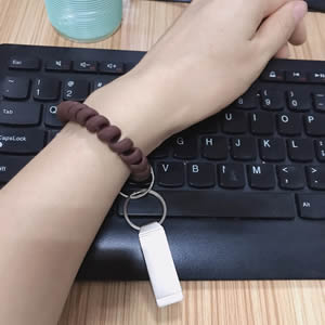 Plastic Coil Wristband