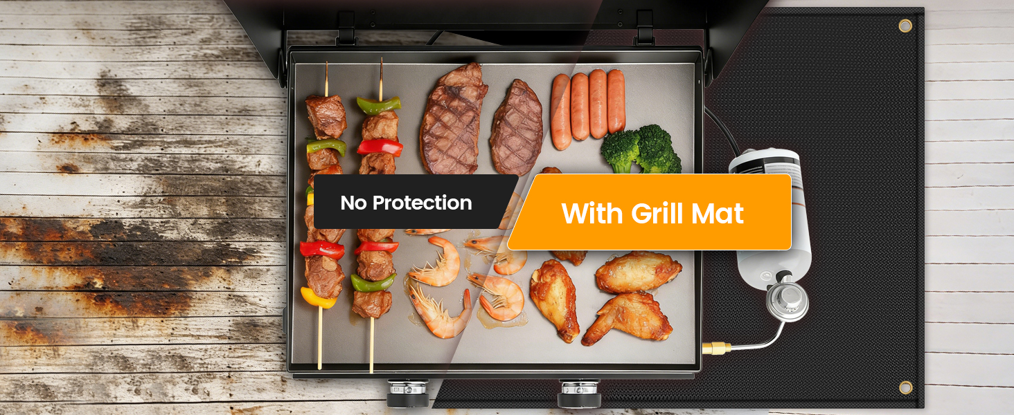 grill mats for outdoor grill