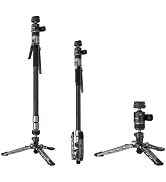 SmallRig x Potato Jet TRIBEX PRO 67" Carbon Fiber Monopod for Camera | X-Clutch One-Touch Hydraul...