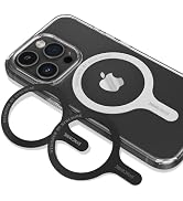 SYNCWIRE Magnetic Metal Ring(3 Pack), Compatible with MagSafe Sticker, Support Wireless Charging,...