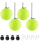 4PCS Tennis Garage Parking Aid with Lanyard,Height Adjustable Parking Stopper for Garage for Guid...