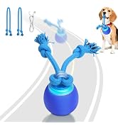 Saolife Interactive Dog Toys with Motion Activated, Squeaky Dog Toy Active Rolling Ball for Puppy...