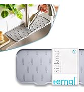 Sink mat faucet draining mat sink splash guard silicone drain mat tapete para fregadero sink guard