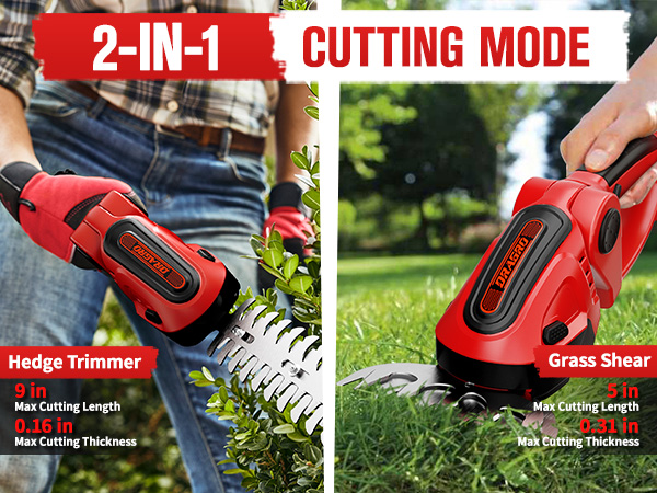 electric hedge trimmer