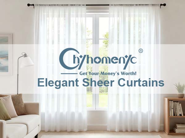 Elegant sheer curtain