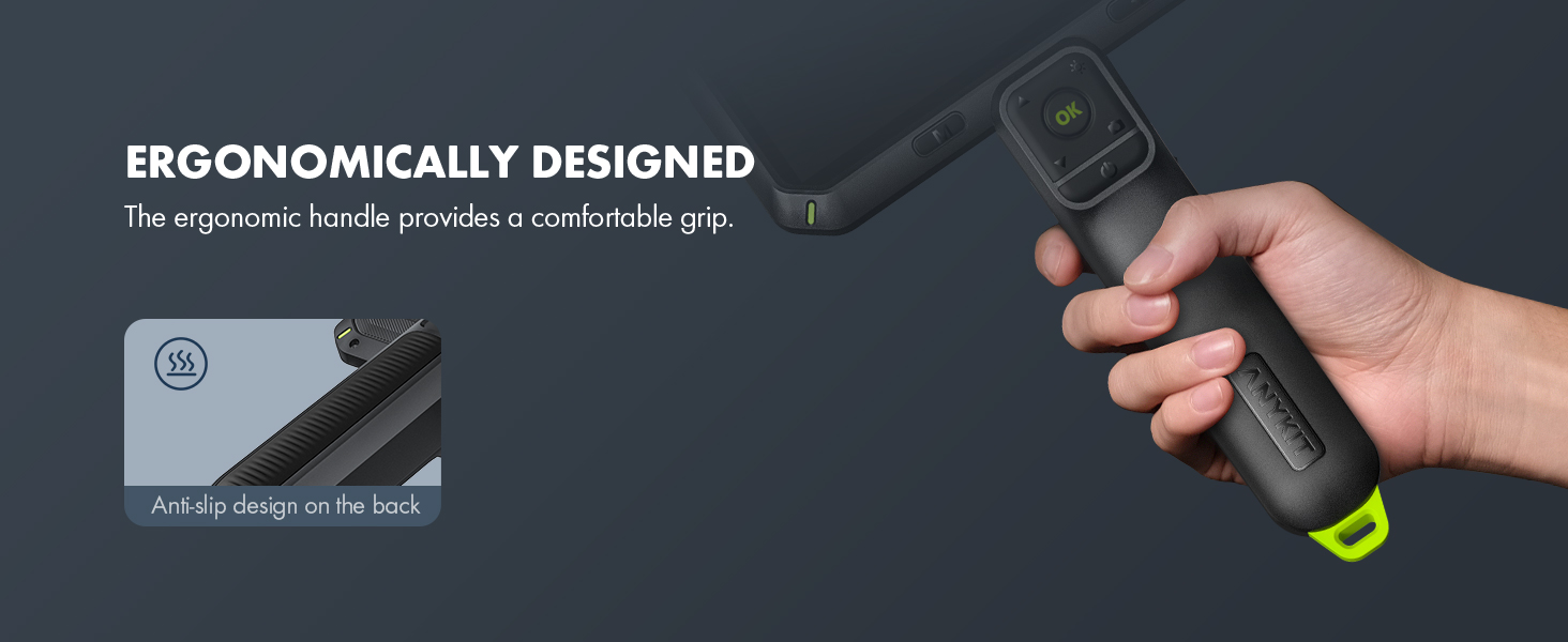 ERGONOMICALLY DESIGNED